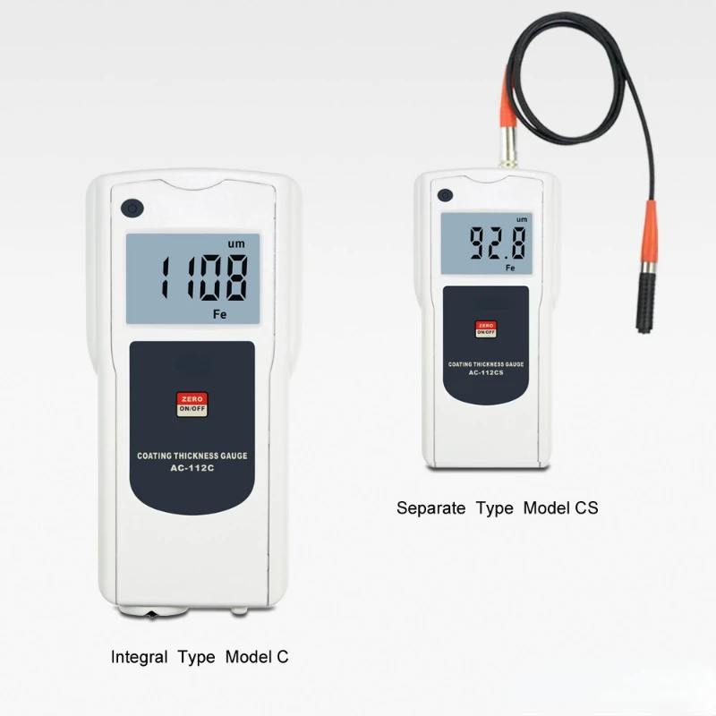 

Digital chrome coating thickness gauge AC-112CS Portable mini Digital Chrome coating thickness gauge Car paint tester