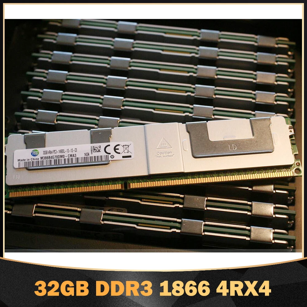 1 шт. для IBM X3650 X3500 X3550 X3750 M3 M4 RAM 32 ГБ 32 ГБ DDR3 1866 ECC REG 4RX4 память высокого качества