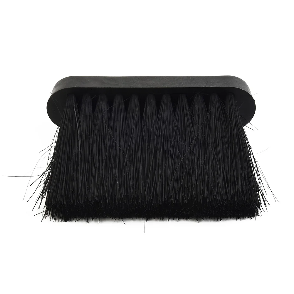 

1Pcs Fireplace Brush Fireplace Tool Black Bristle Brush Brushes Tool Fireplace Maintenance Plastic High Quality