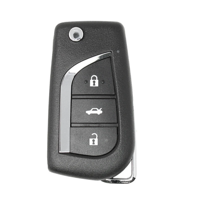 

For Xhorse XKTO00EN Universal Wire Remote Key Fob 3 Buttons For Toyota Type For VVDI Key Tool