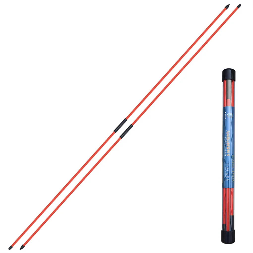 

Fiberglass Golf Alignment Stick Portable Folding Protecting Direction Indicator Rod Learners Exercising Tool Orange