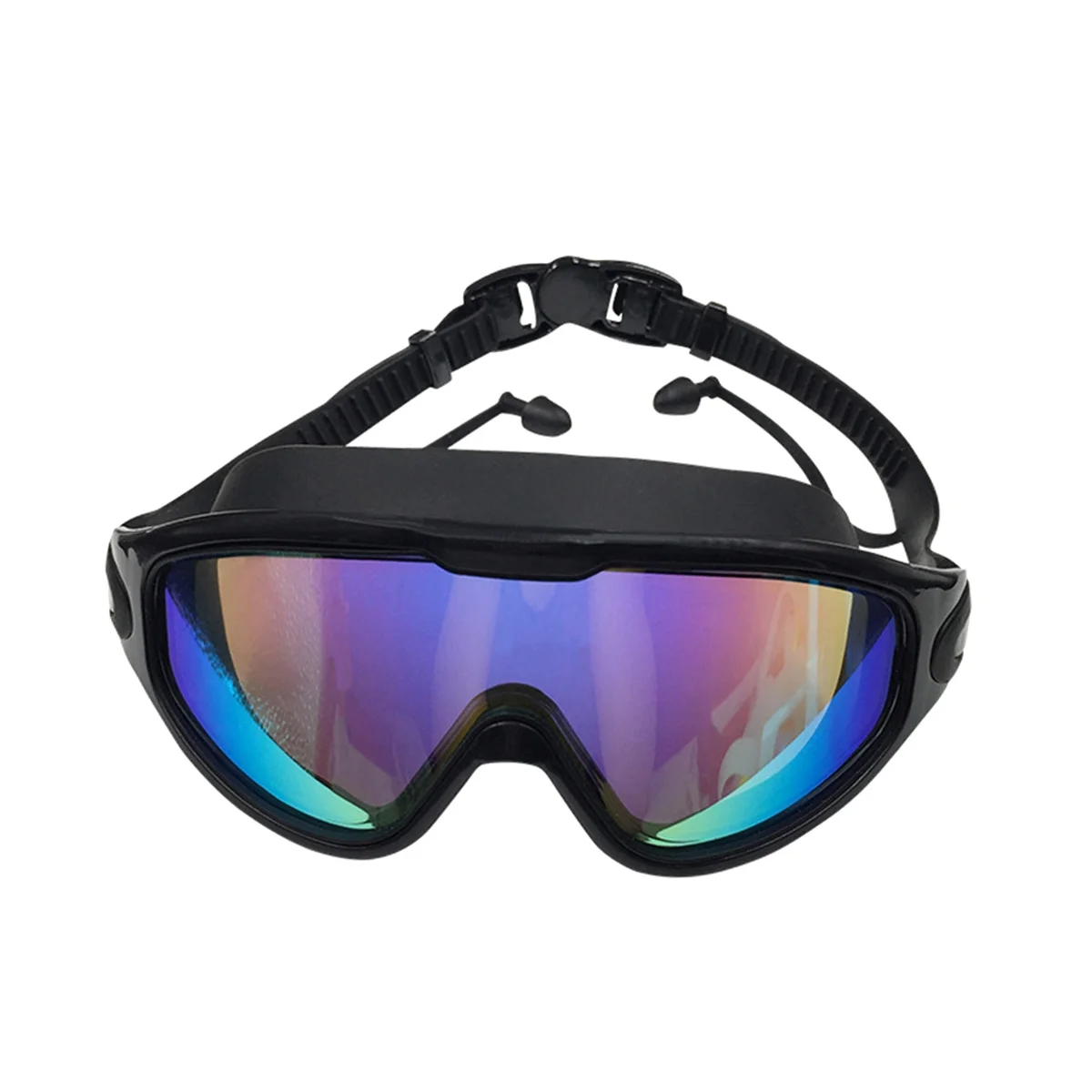 

Swim Goggles Anti-Fog UV Protection No Leaking Wide View Pool Goggles for Adult Men Women Youth Teen over 15 Black