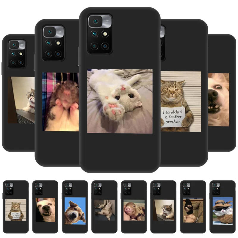 

Soft Case For Xiaomi Redmi 10 Case TPU Back Cover For Xiaomi Redmi Note 11 Pro Plus 10 10S Funda Poco M4 Pro 5G X3 NFC F3 Coque