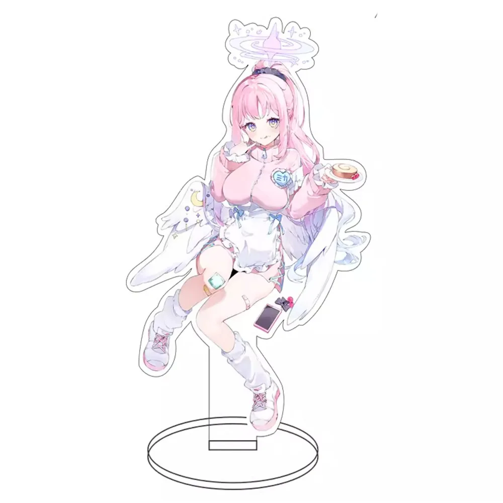 Misono Mika акриловая подставка синий архив аниме фигурка модель тарелка декор стола