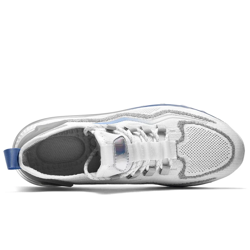 Мужские теннисные кроссовки дышащие сетчатые сникерсы с воздушной подушкой