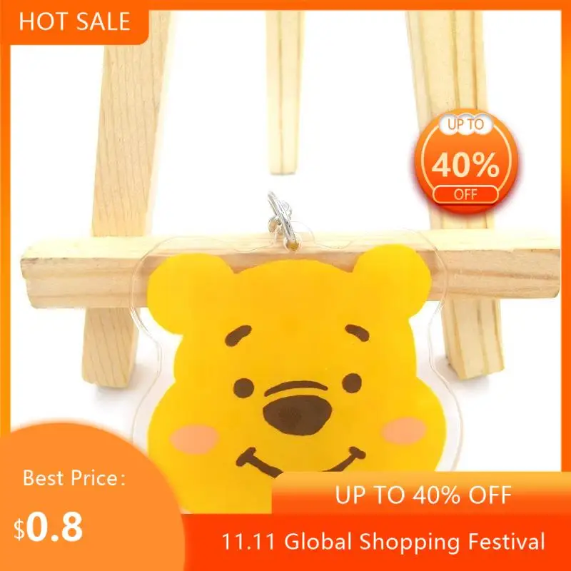 

Winnie the Pooh Bear Acrylic key pendant cute cartoon animal girl key chain bag decorative pendant small gift