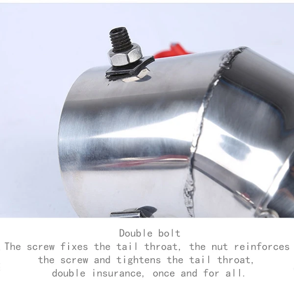 Изогнутый глушитель выхлопных газов наконечник трубки со стандартным дизайном