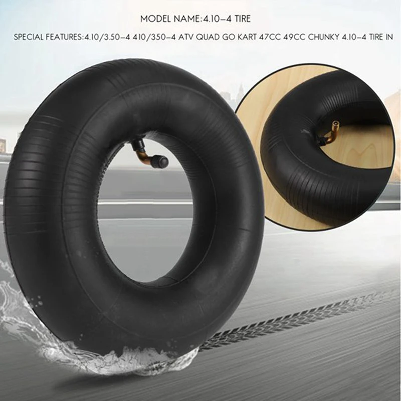 2 шт. 4 10/3 50-4 410/350-4 квадроцикла Go Kart 47Cc 49Cc массивная 10-4 внутренняя труба шины