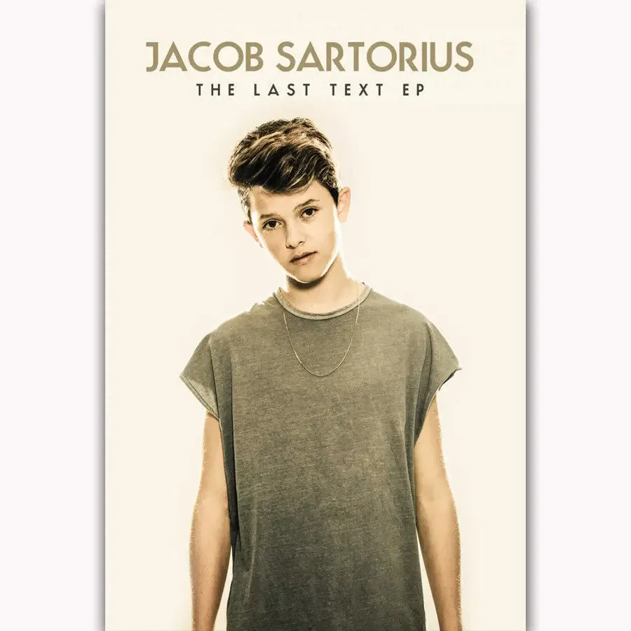 Фото Новый Jacob Sartorius USA Pop Chlid Singer-Silk Art Poster Наклейка на стену Украшение Подарок №1