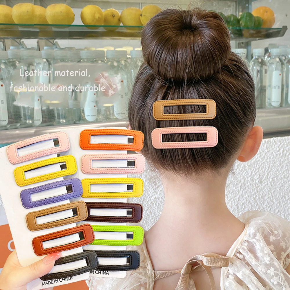 

Parent Child Hair Clips New Children's Hairpin Cute Baby Bang BB Clip Hair Accessories Candy Color Broken Hair Card Headwear