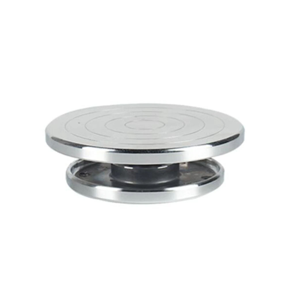 

12/15cm Double Face Use Aluminum Alloy Turntable for Ceramic Clay Sculpture Platform Pottery Wheel Rotating Tools