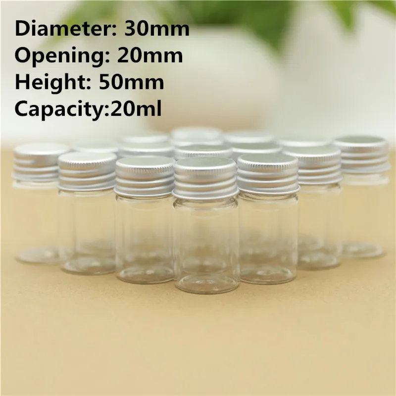 Экологичные маленькие стеклянные бутылки алюминиевые капсулы контейнеры для