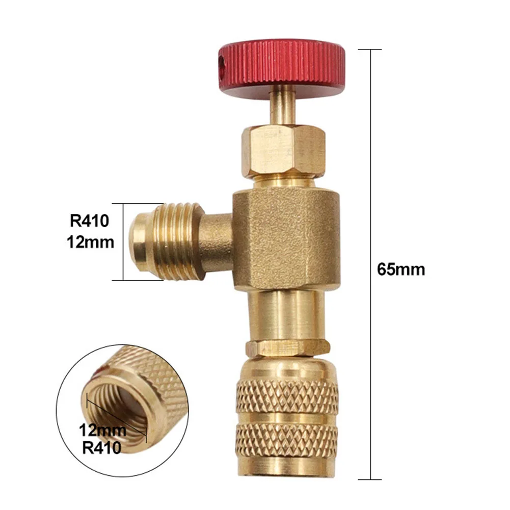

Air Conditioning Safety Valve, R22R410 Connector, Powerful Performance Even in Extreme Conditions, Durable Seal