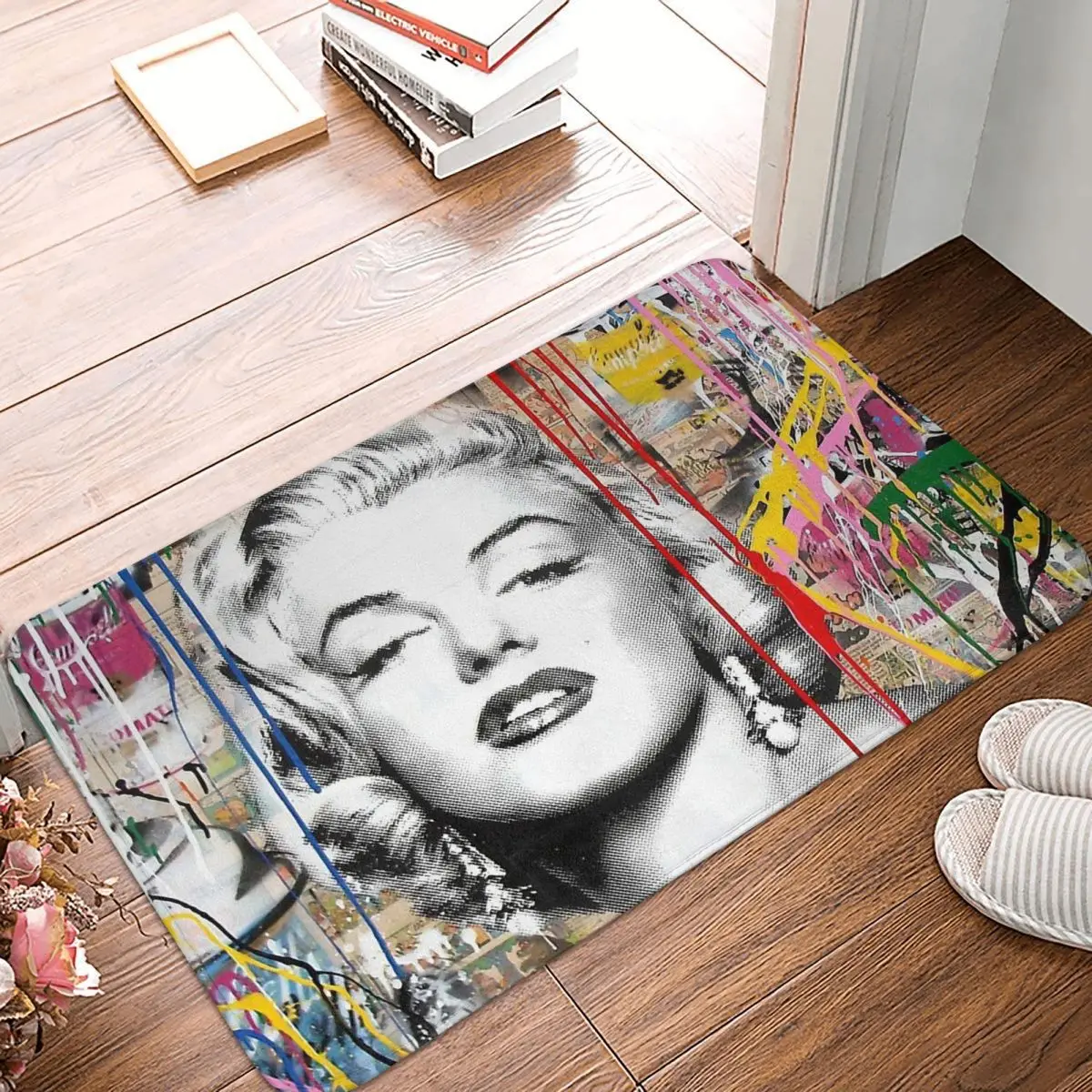 

Marilyn Monroe Sexy Goddess Bedroom Mat Sexy Female Doormat Living Room Carpet Entrance Door Rug Home Decor