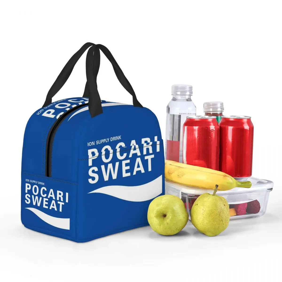 Фото Термосумка для обедов Just Some Pocari Sweat Merch для женщин и детей, герметичная, с термоизоляцией, для еды №5