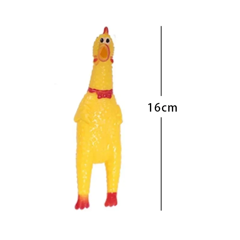 1 шт. 16 см кричащая курица звуковая игрушка игрушки для домашних животных собак