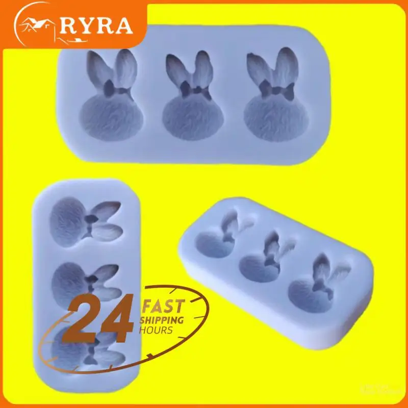 

5~40PCS Dorica New Mini Easter Bunny Design Chocolate Silicone Mold Fondant Cake Decorating Tools Kitchen Supplies Rabbit Baking