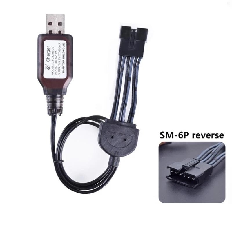Фото Q5WA 9.6V SM6P Обратная заглушка лития лития зарядное устройство предлагает защиту от короткого круга для 9115 9116 9120 длиной №4