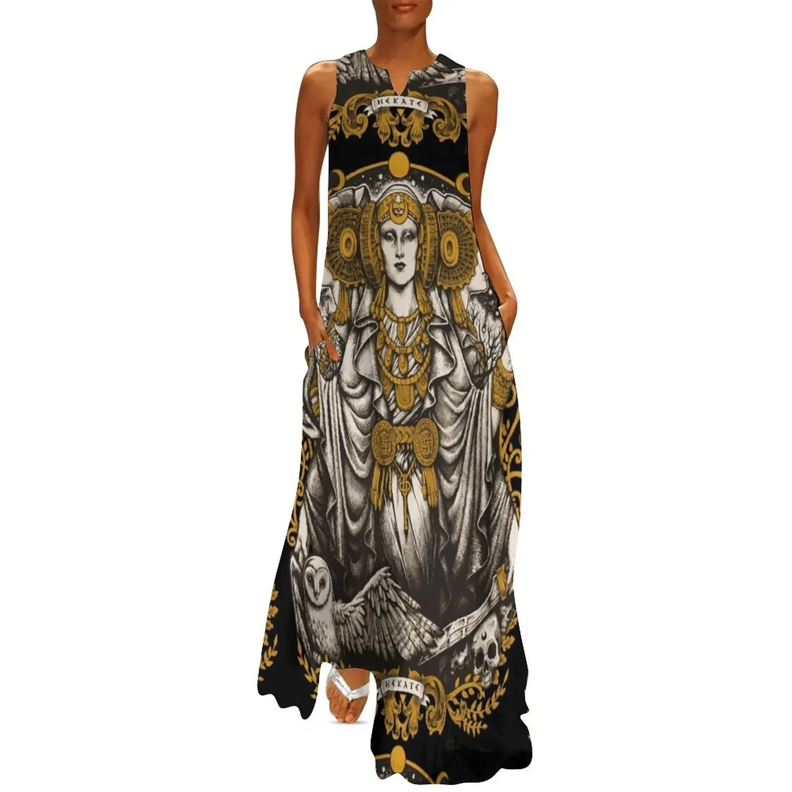 Длинное платье IBERIAN HECATE вечернее на день рождения для женщин