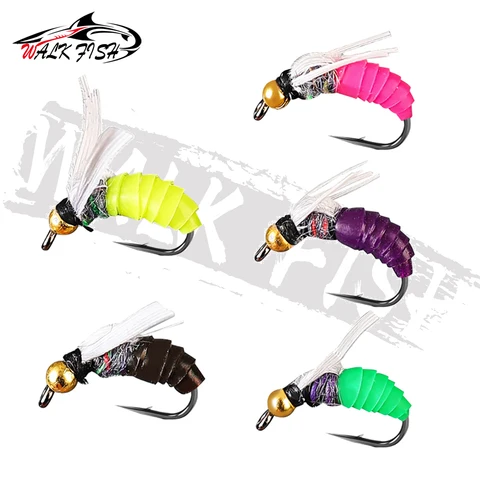 WALK FISH Мушки для ловли форели 5 шт.