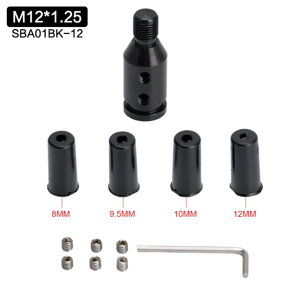 

M12X1.25 мм/m10x1.5мм универсальная алюминиевая ручка переключения передач, адаптер для не резьбовых наконечников для BMW Mini 4 вида цветов