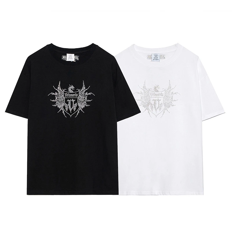 

2022 Vetements T Shirt Men Women Hip-Hop High Quality Cotton Tshirt Tops Tees VETEMENTS T-shirts