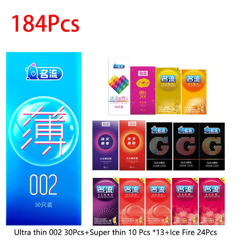 184 шт. ультратонкие презервативы для орального секса | Красота и здоровье