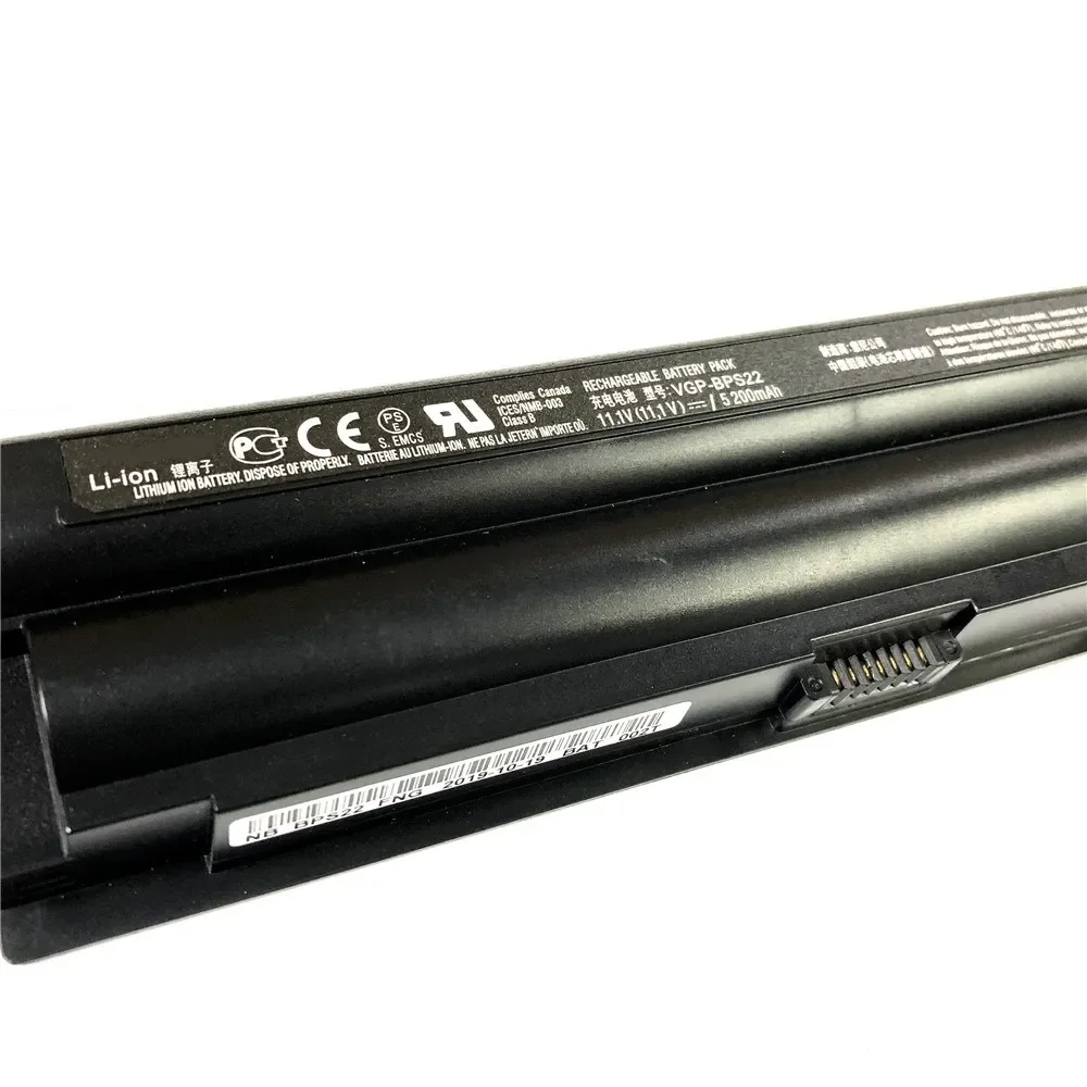 BPS22 Аккумулятор для ноутбука Sony VAIO VGP-BPS22 VGP-BPS22A VGP-BPL22 VGP-BPS22/A VPC-EB3 VPC-EB33 VPC-E1Z1