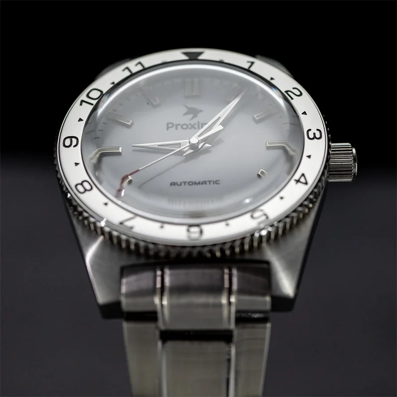 PROXIMA мужские автоматические часы 40 мм часы-пилот дайвер 200 м водонепроницаемые