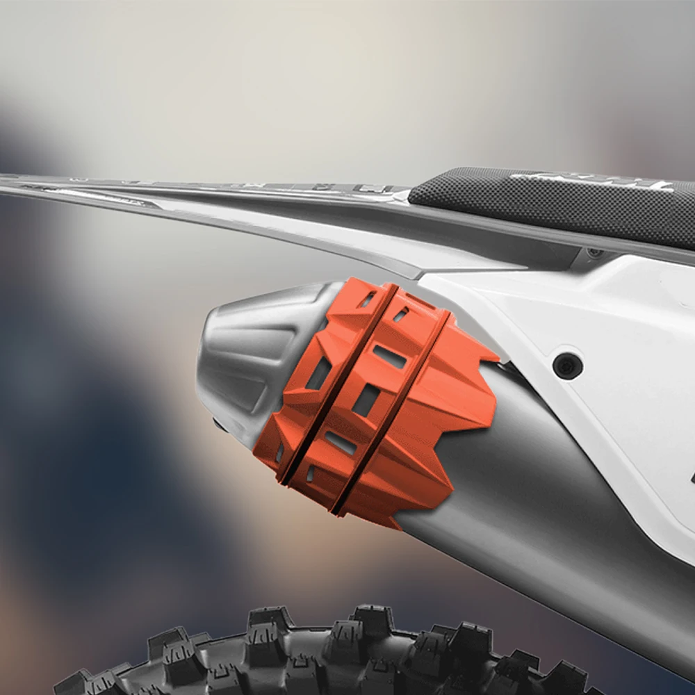 NICECNC для KTM EXC 300 SXF 450 SX125 Huqvarna TE 300 GasGas EC 300 250 Beta RR 300 Suzuki DR-Z400 Защита выхлопной трубы (art.: 3920cdcbb628f) - 3920cdcbb628f