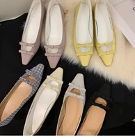 fairy style sweet elegant flat shoes french bowknot party dress shoes casual single shoes slip on ladies boat shoes