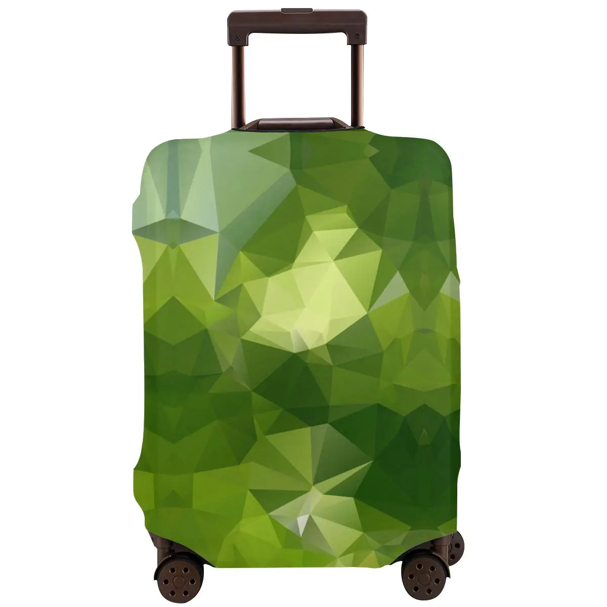 

Green Polygonal Washable Luggage Protective Cover Luggage Protective Case Travel Elastic Dust Case Protector Baggage