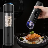 pepper grinder kitchen intelligent induction spice grinder bottle home black pepper electric grinder seasoning organizer