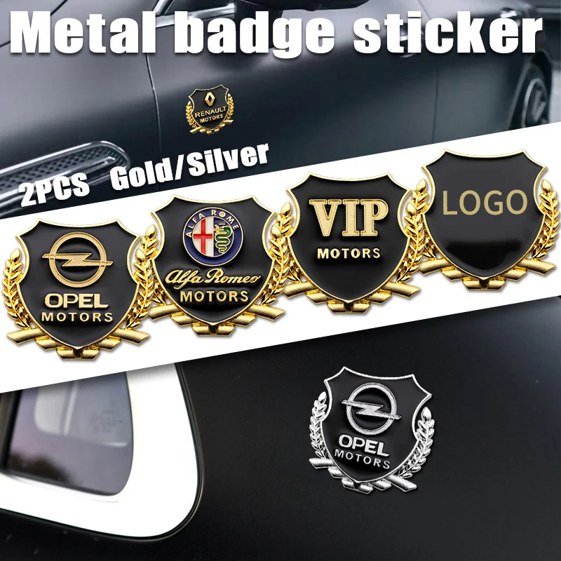 1/2 шт. Автомобильная Наклейка металлическая эмблема наклейка кузова s для Mercedes Benz