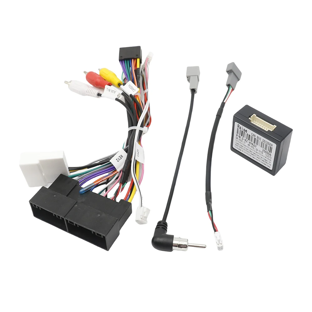 

16-контактный разъем автомобильного кабеля Android для Hyundai Tucson Ix35 Elantra Santa Fe для Kia Sportage Ceed CAN, жгут проводов шины