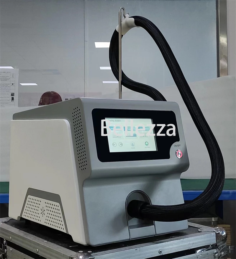 

2023 New Trending Cryo skin Cryo Cold Skin Machine Laser Treatment Cooler Reduce Pain Portable Cooler Air Cooling Devices -20C