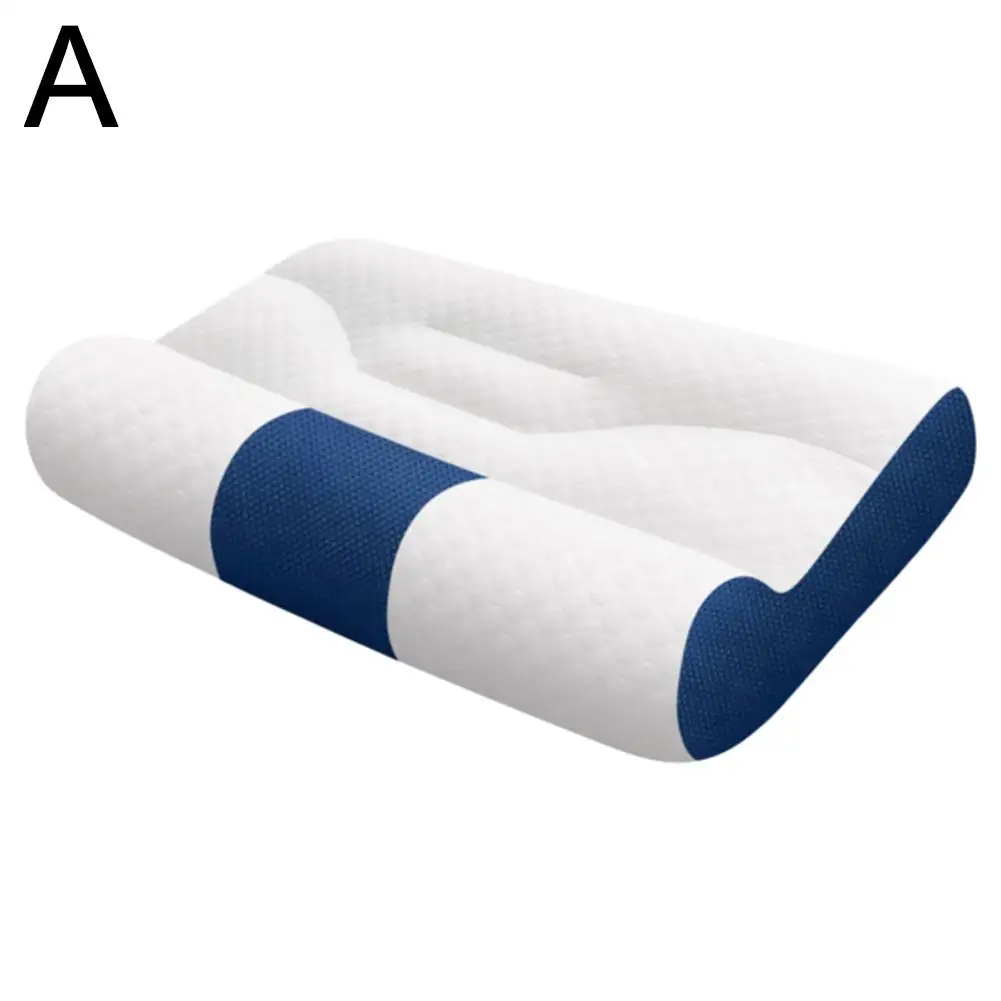 Подушка из пены с эффектом памяти для шеи Эргономичная подушка гусиного пуха