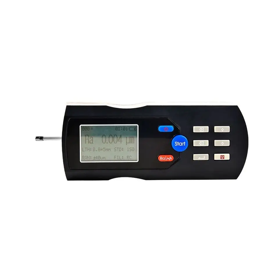 

Handheld Surface Roughness Tester Meter Surface Profilometer With 160um Range 18 Parameter 90 Degree Stylus Tip Angle