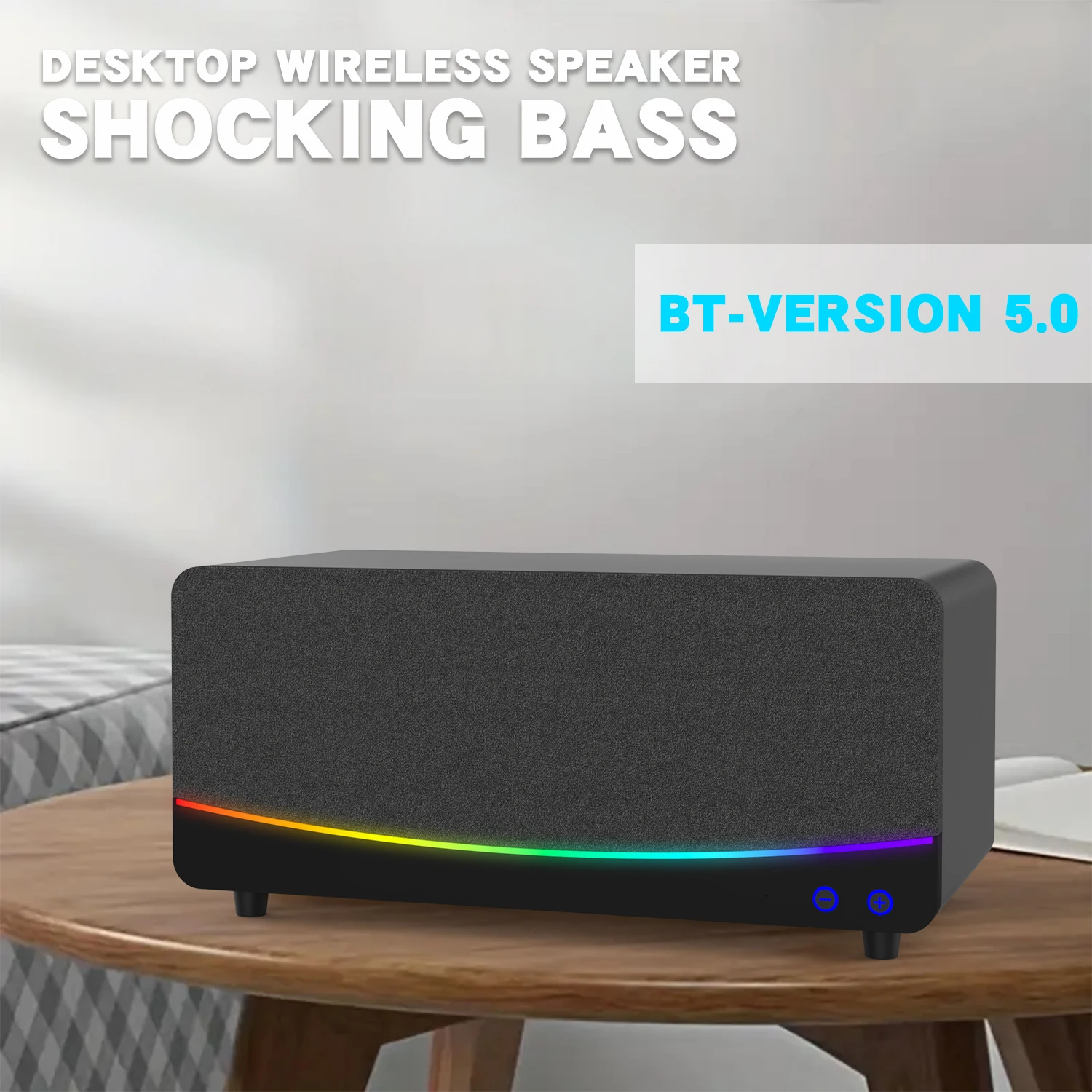 Cyboris BS-005 TV SoundBar 2 1 Blue-tooth Vintage Speaker 5 3 домашний кинотеатр звуковая система