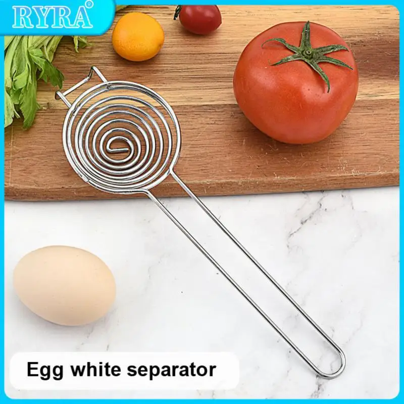 

1PC Egg White Separator Wire With Long Handle Egg Separators For Eggs Tools Home Kitchen Accessories New
