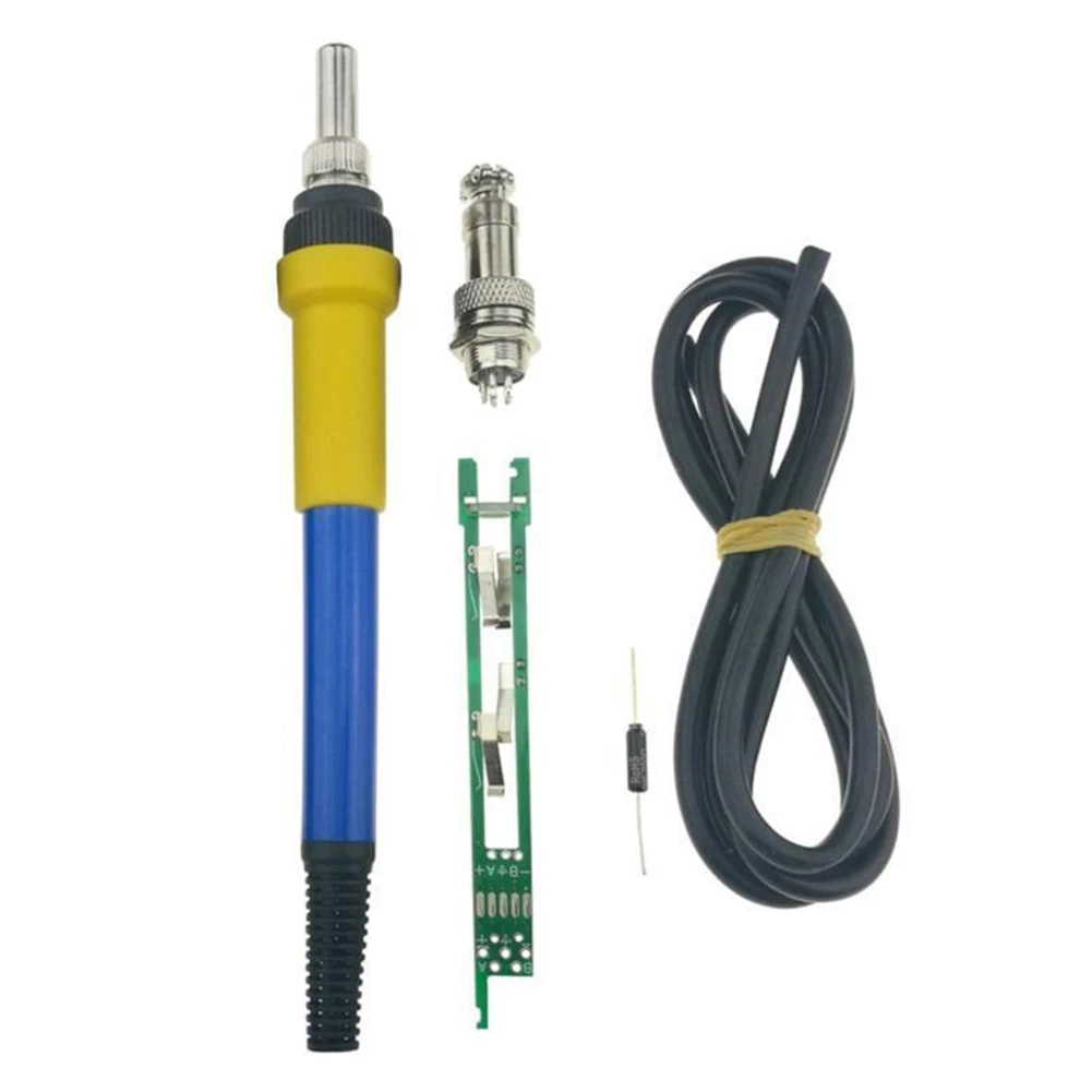 

Solder Handle Kit Handle LED Digital Manufacturing Metal Processing Soldering Iron 907 Turn T12 Easy To Install