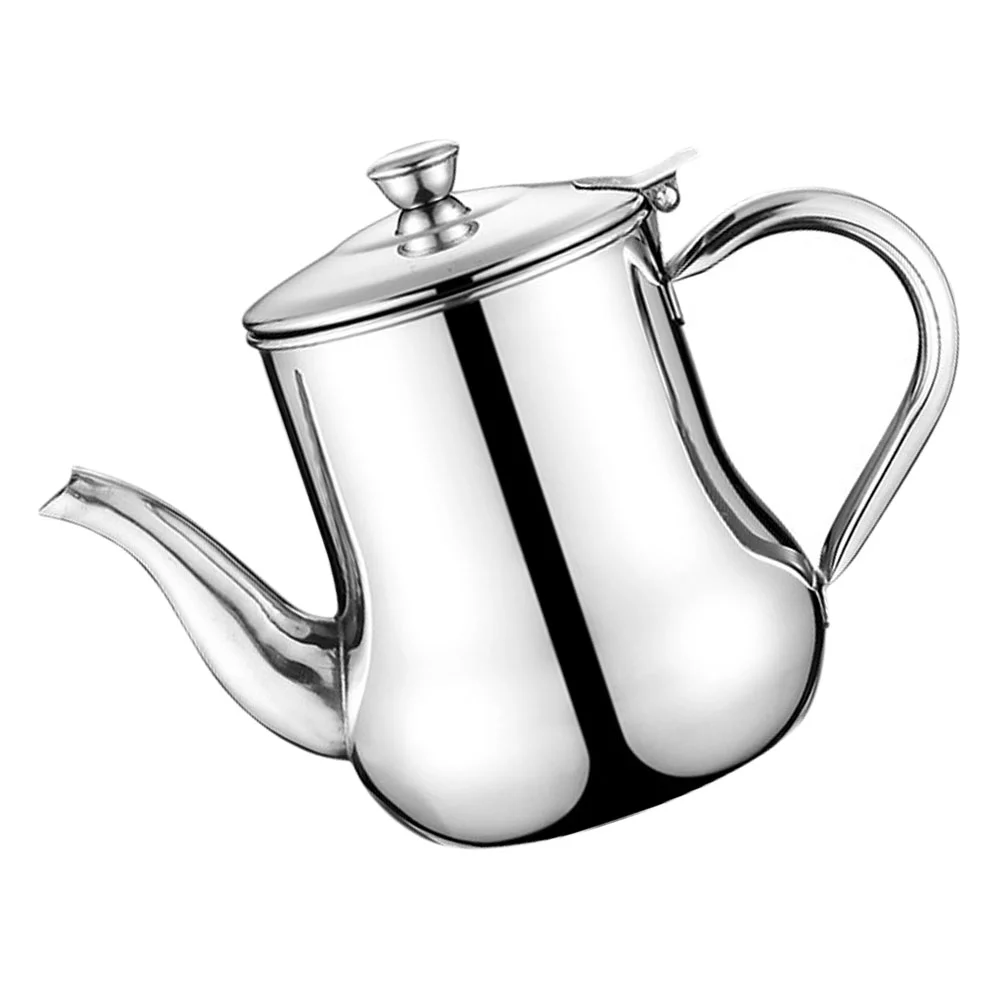 

1Pc Soy Sauce Bottle Household Oiler Stainless-Steel Oilcan Leakage Proof Oiler for Kitchen Home Storage Cooking