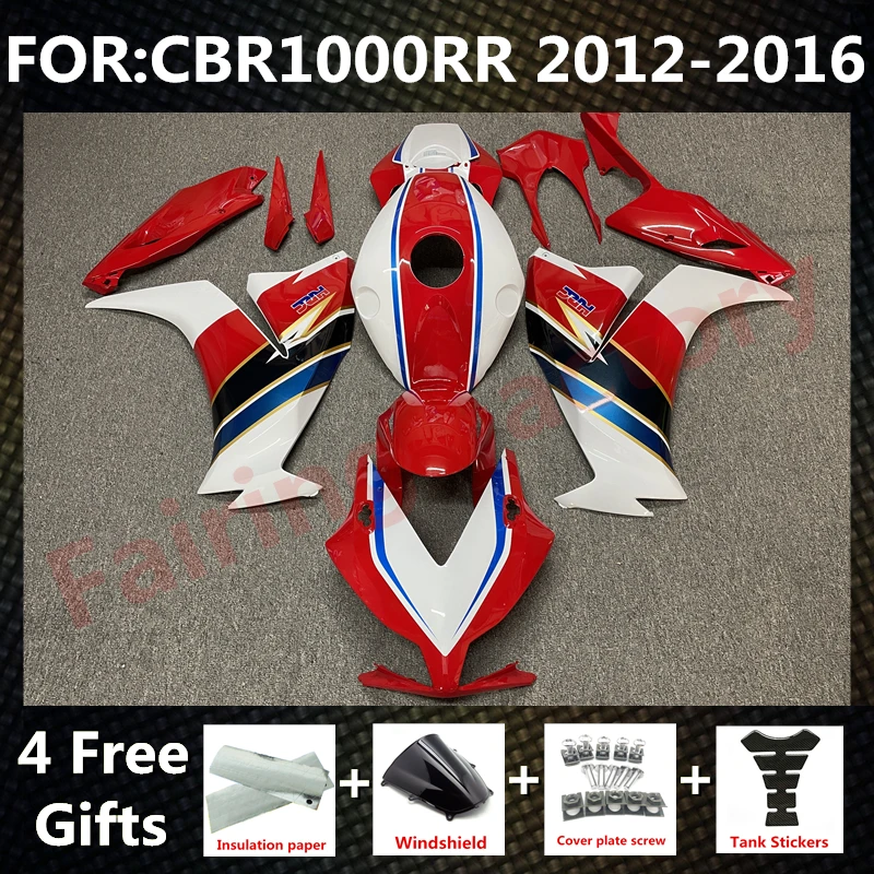 

Новый комплект обтекателей для мотоцикла ABS подходит для CBR1000RR CBR1000 CBR 1000RR 2012 2013 2014 2015 2016 комплекты обтекателей белый красный