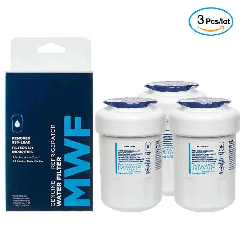Replace General Electric New GE  MWF , MWFP , MWFA, GWF,HDX FMG-1 Refrigerator Water  Purifier Filter 3Pcs/Lot