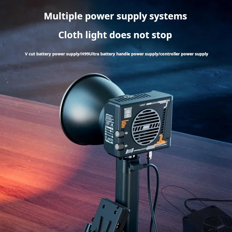 Фото SIRUI C300X II 300 Вт FullPower Портативный заполняющий светильник Сверхлегкий 2700-6500K Профессиональный портативный COB светильник для фотосъемки Управление через приложение №2