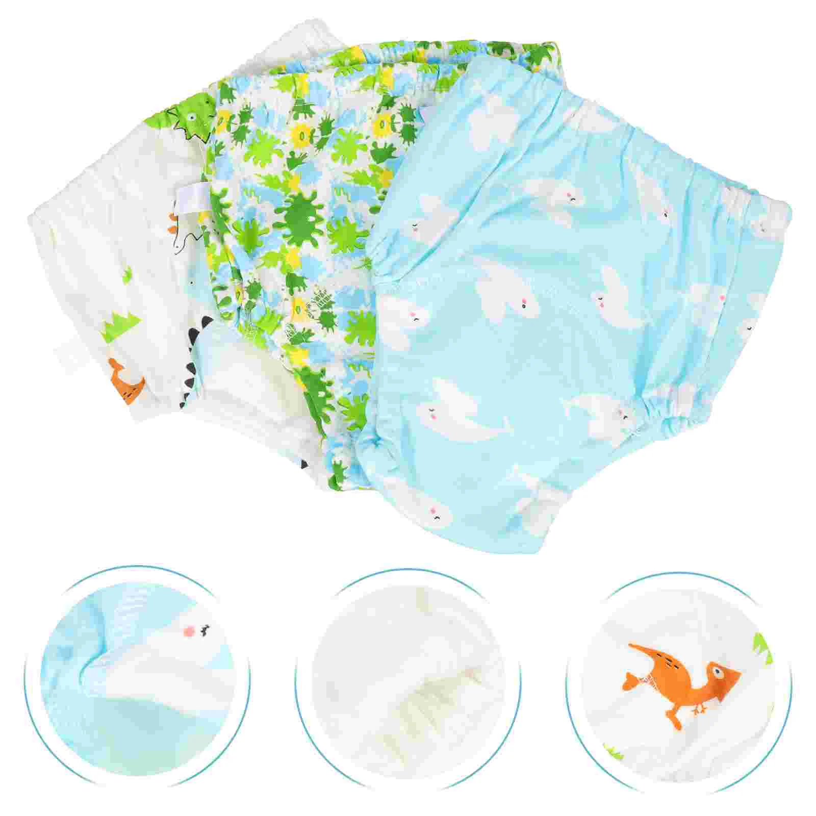 

Swimming Diaper Pants Baby Supplies Elastic Diapers Beach Essentials Infant Nappy Toddler Reusable