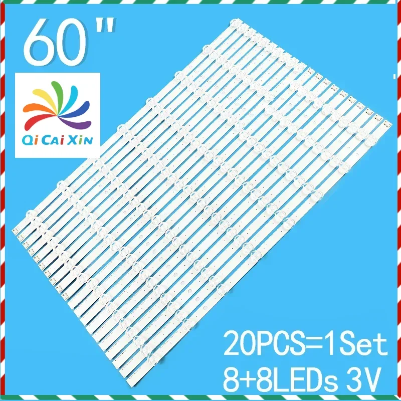 Новинка 20 шт./лот для подсветки телевизора 1/4 60 &quot60LN540B 60LN540R 60LN5600 60LA620S 60LA6200 60LN5710
