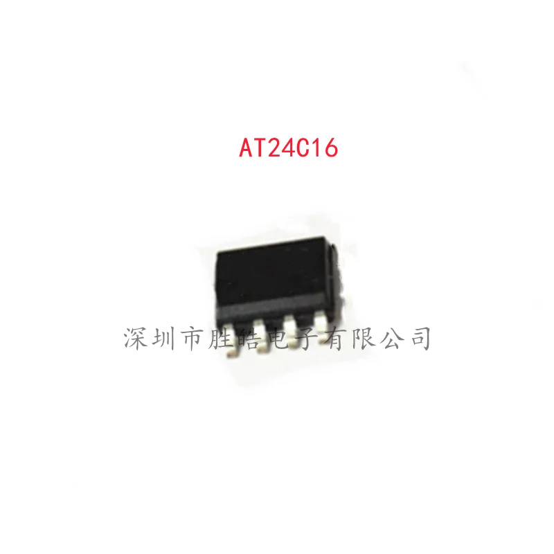 

(10PCS) NEW AT24C16 24C16 AT24C16N AT24C16AN SOP-8 Eight Feet Integrated Circuit