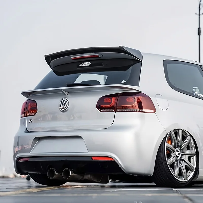 Для VW Golf 6 MK6 GTI GTD 6R 2010-2013 задний спойлер на крышу крышка в стиле робота багажник