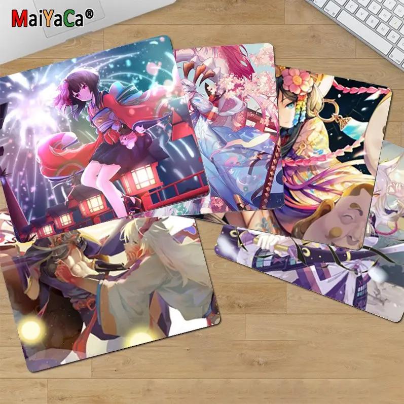 

MaiYaCa Your Own Mats Onmyoji Durable Rubber Mouse Mat Pad Top Selling Wholesale Gaming Pad mouse